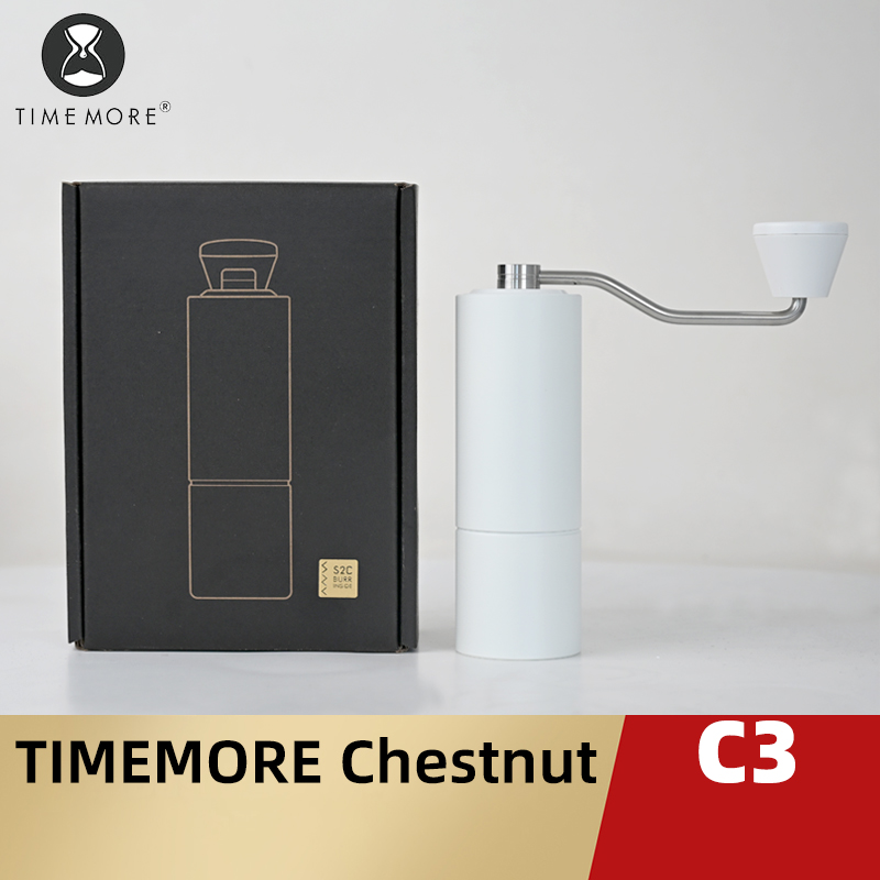 Burr Hand Grinder - TIMEMORE Chestnut C3 เครื่องบดกาแฟแบบพกพา Pour over