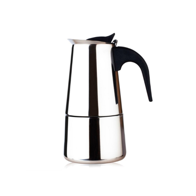 Moka Pot Stove - 100Ml/200Ml/300Ml/450Ml/600Ml แบบพกพาเครื่องชงกาแฟเอสเปรสโซ Moka Pot สแตนเลสสตีลกาแฟกาต้มน้ำหม้อสำหรับ Pro