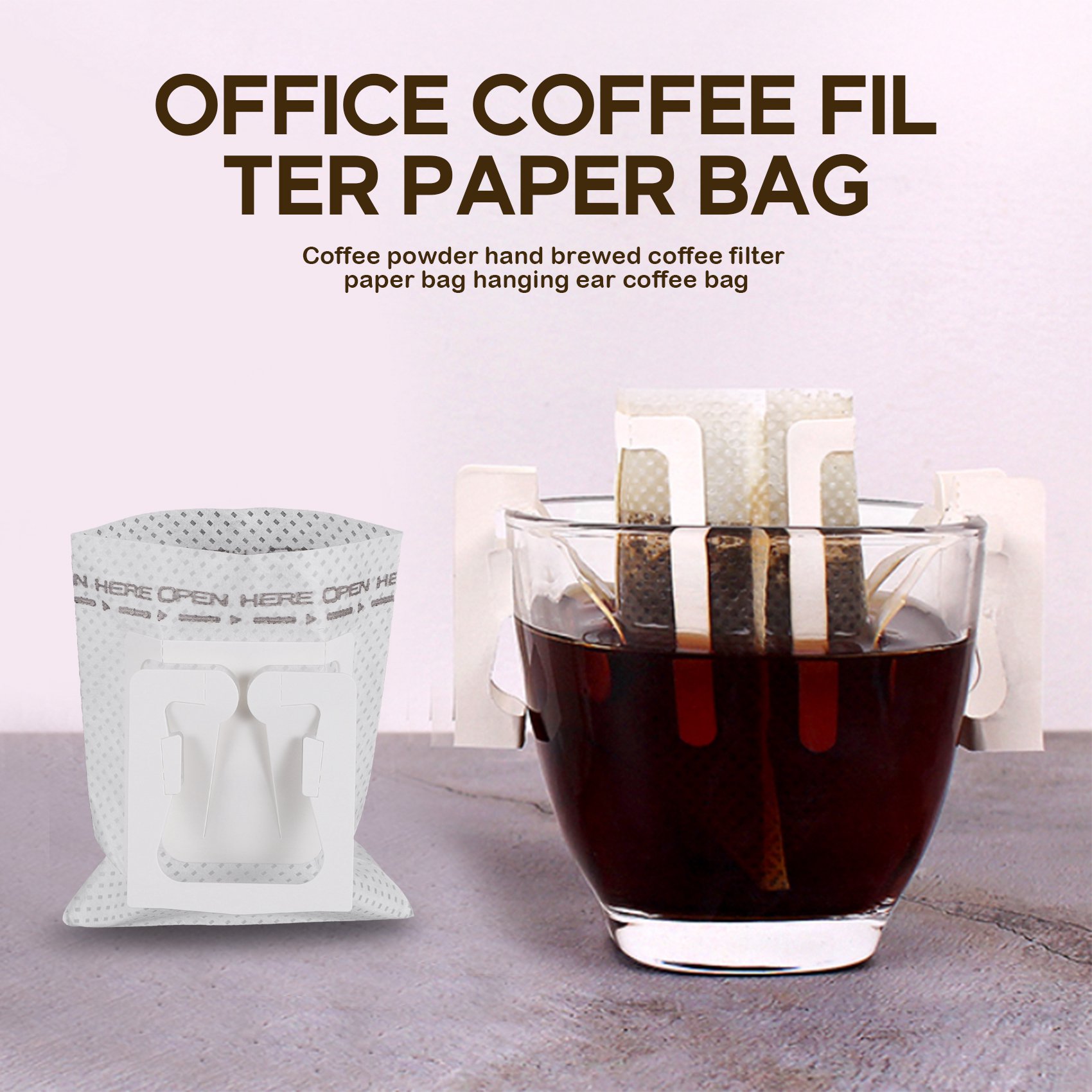 50 ชิ้น / แพ็ค ถุงกรองกาแฟแบบแ - Coffee Tea & Jane บทวิจารณ์และราคา