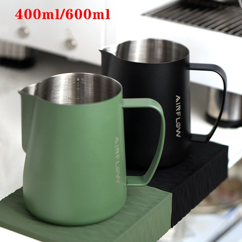 400 ml/600 ml สแตนเลสสตีลกาแฟ  - Barista Milk Jug บทวิจารณ์และราคา