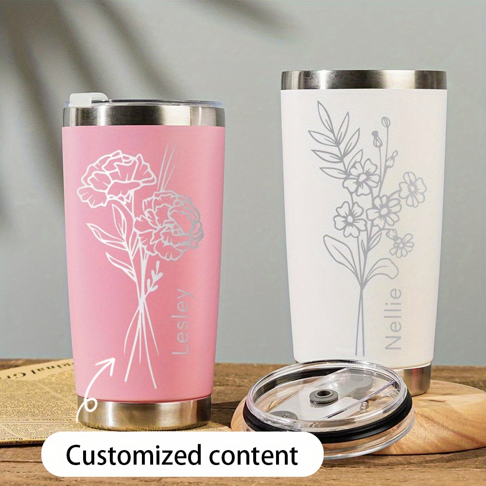 แก้วเก็บอุณหภูมิสแตนเลส 20 ออน - Coffee Tea Name บทวิจารณ์และราคา
