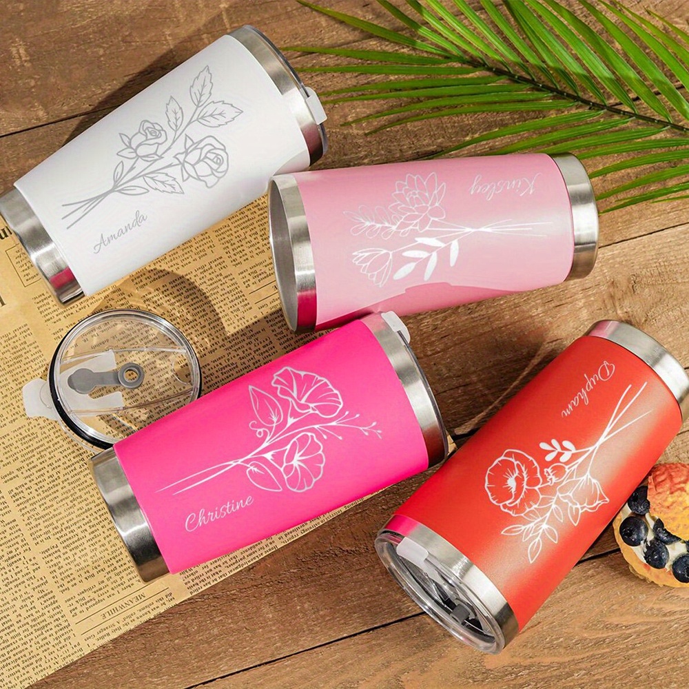 แก้วเก็บอุณหภูมิสแตนเลส 20 ออน - Coffee Tea Name บทวิจารณ์และราคา