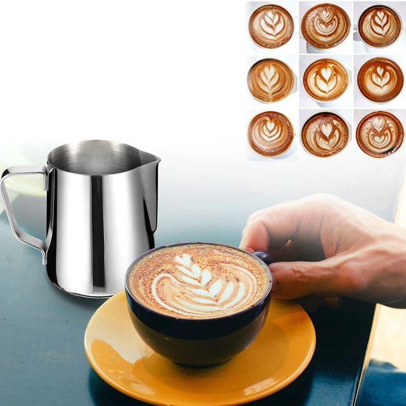 เหยือกตีฟองนมกาแฟ สแตนเลส เอสเ - Barista Milk Jug บทวิจารณ์และราคา