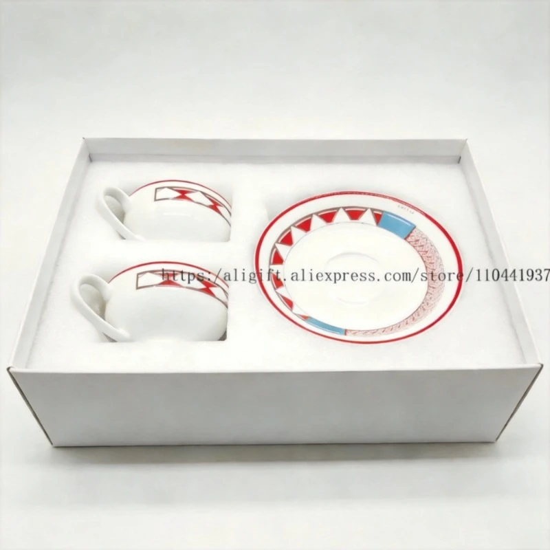 ชุดถ้วยกาแฟโบนไชน่าระดับไฮเอนด - Coffee Tea And Sugar Set บทวิจารณ์และราคา