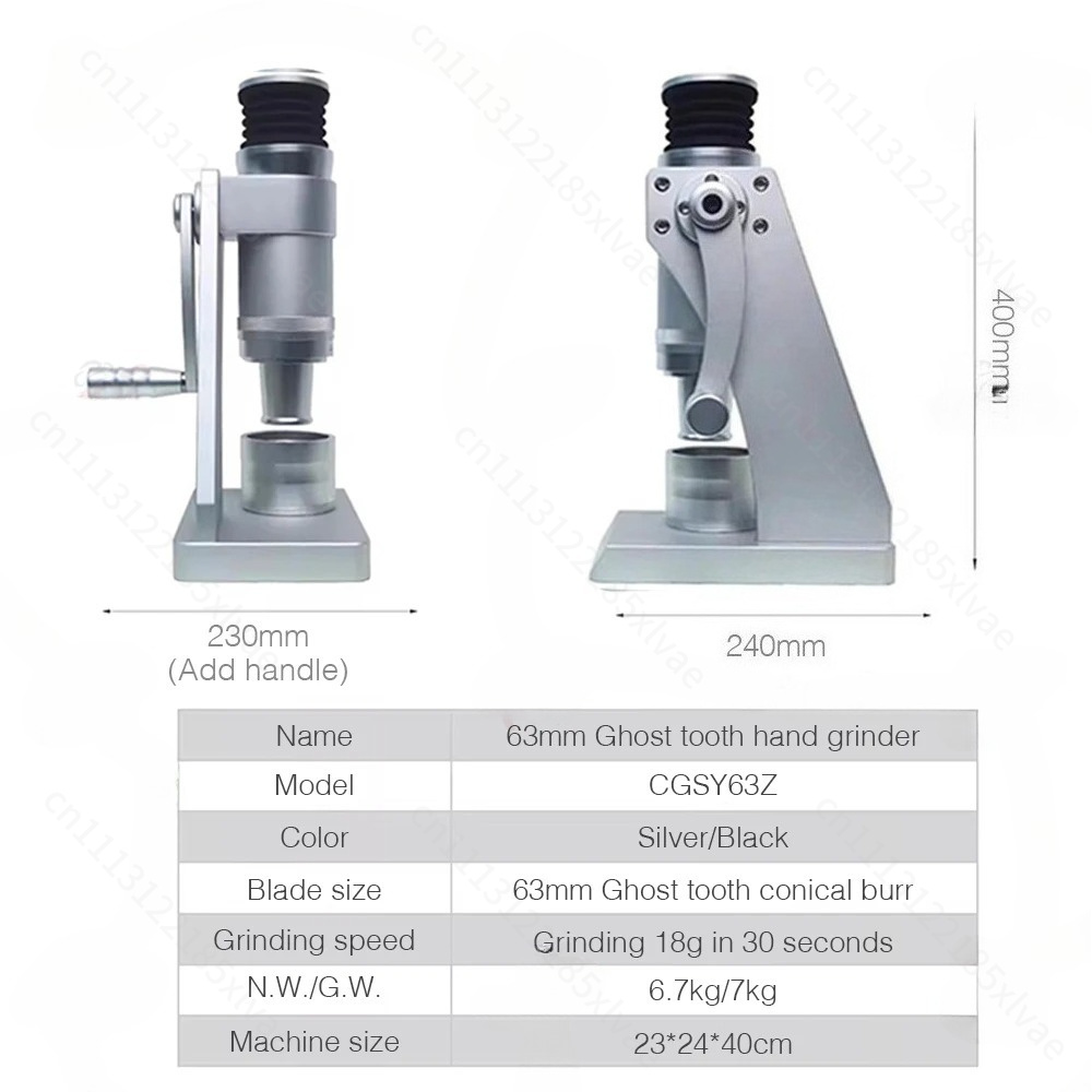 เครื่องบดกาแฟแบบหมุนมือ ขนาด 6 - Burr Hand Grinder บทวิจารณ์และราคา