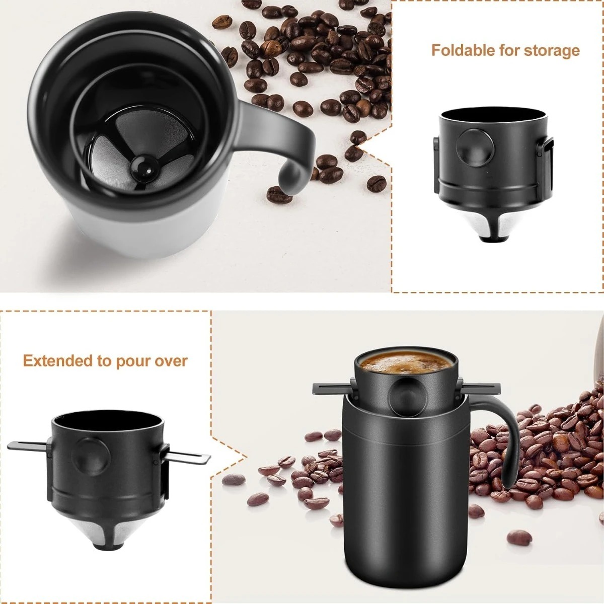 แก้วกาแฟสแตนเลสขนาด 350/550 มล - Xbloom Coffee Tea บทวิจารณ์และราคา