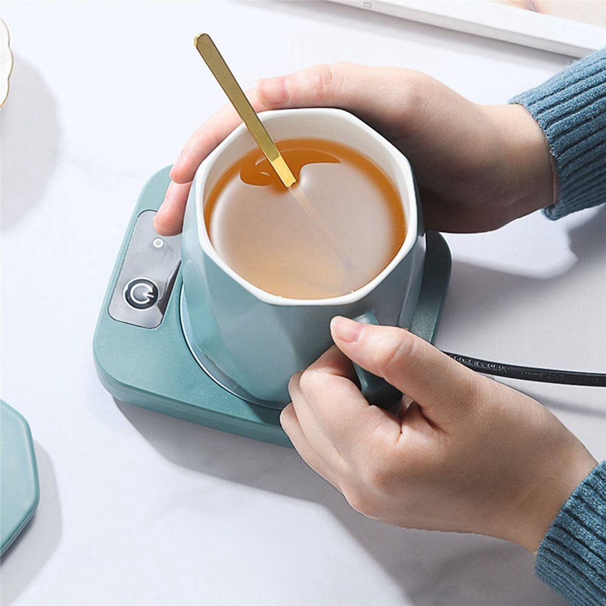 [โปรโมชั่น] แผ่นทำความร้อนแก้ว - Coffee Tea With Milk บทวิจารณ์และราคา