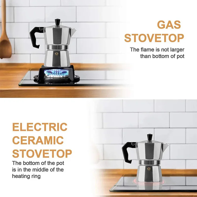 เครื่องชงกาแฟมอคค่าพอทแบบอิตาเ - Moka Pot Stove บทวิจารณ์และราคา