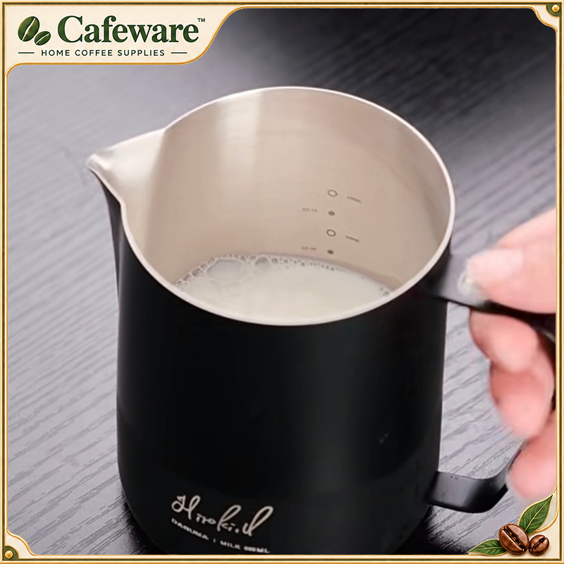 เหยือกตีฟองนมสแตนเลส 304 พร้อม - Barista Milk Jug บทวิจารณ์และราคา