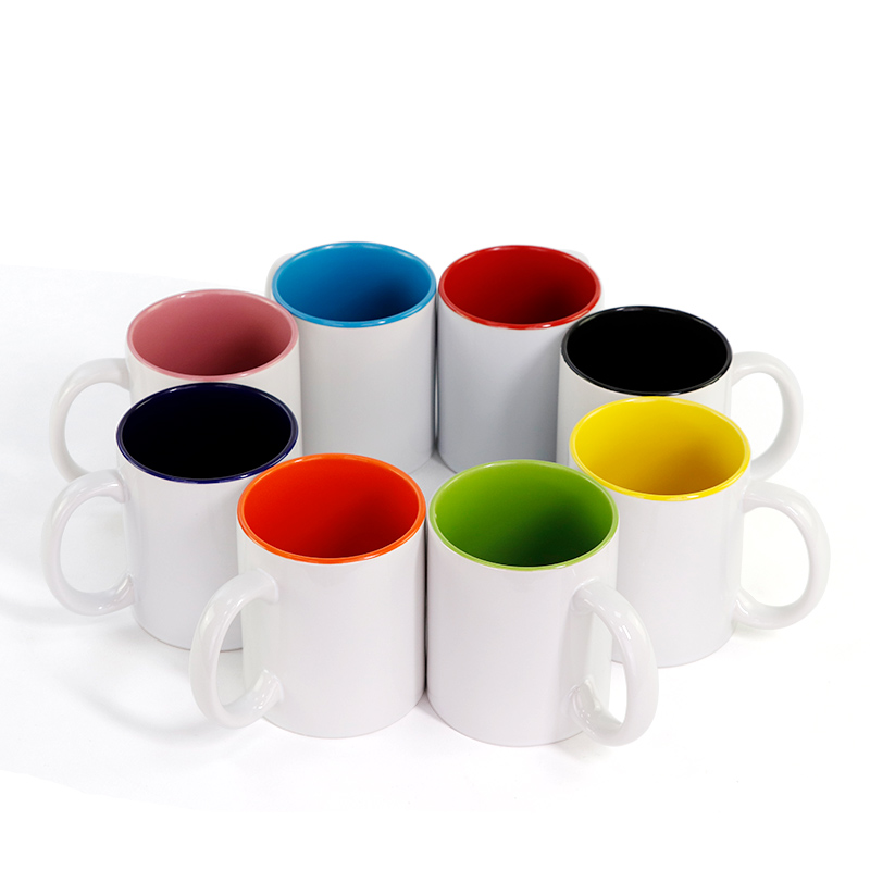 350ML สีภายในถ้วยเซรามิคแก้ว D - Coffee Tea Images บทวิจารณ์และราคา