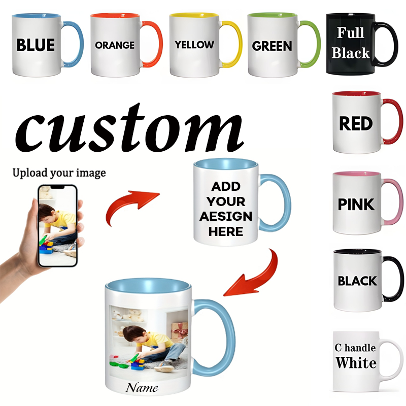 แก้วมัคส่วนตัวขนาด 11 ออนซ์ 1  - Coffee Tea Images บทวิจารณ์และราคา