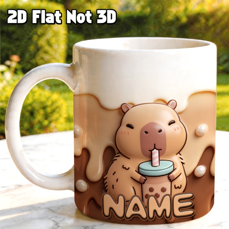 แก้วกาแฟลายโลมาสีน้ำตาล ชานม พ - Coffee Tea Name บทวิจารณ์และราคา