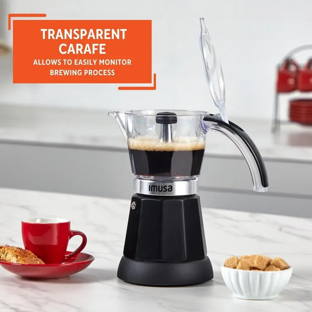 % เครื่องชงกาแฟเอสเปรสโซไฟฟ้า  - Moka Pot Stove บทวิจารณ์และราคา